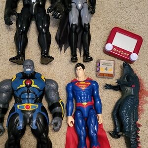 Superhero and Villain Action Figure Set